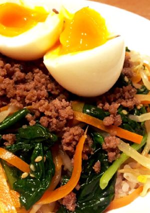 簡単！美味し〜い！ビビンパ-レシピのメイン写真