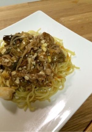うま旨〜♪麻婆茄子豆腐あんかけ焼きそば♪-レシピのメイン写真