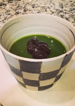 道具２つで簡単抹茶ゼリー♪-レシピのメイン写真