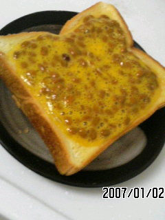 納豆トースト-レシピのメイン写真