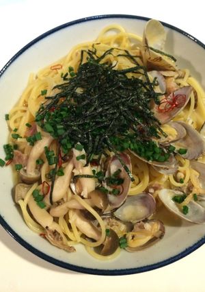 和風薄味スープパスタ♪これは簡単うまい！-レシピのメイン写真
