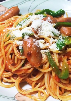 簡単ナポリタン-レシピのメイン写真