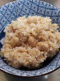 玄米大豆ご飯-レシピのメイン写真