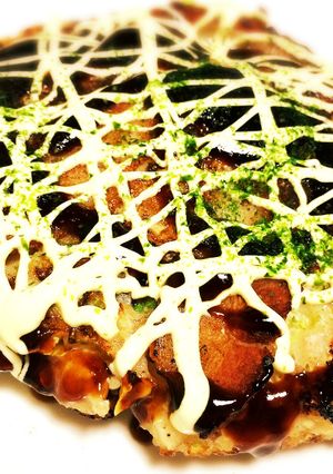 大阪人の無水ヘルシーお好み焼き♪-レシピのメイン写真