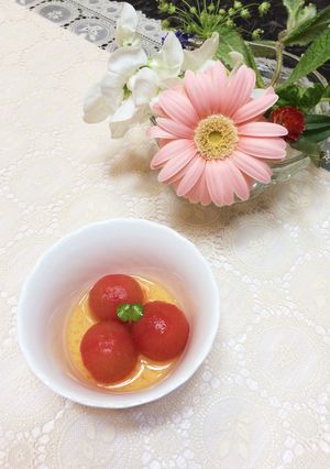 冷凍プチトマト☆暑い日にぴったり-レシピのメイン写真