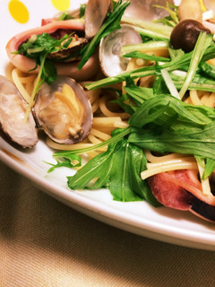 イカとアサリのあっさりパスタ-レシピのメイン写真