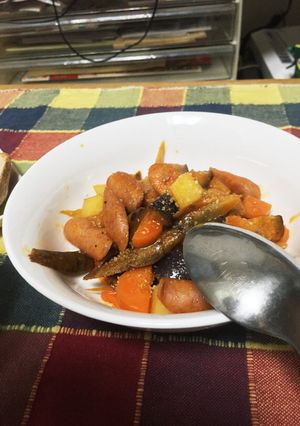 男の独りオシャレ飯、簡単ラタトゥイユ！-レシピのメイン写真