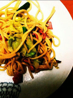 塩辛とキャベツの焼きそば-レシピのメイン写真