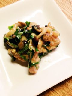 鳥ももの梅肉炒め-レシピのメイン写真