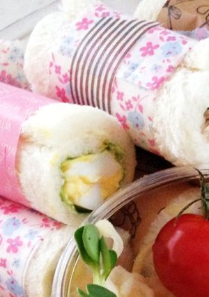 パーティーに♪くるくるサンドイッチ-レシピのメイン写真
