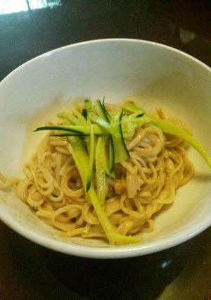 ピーナッツソース混ぜ麺-レシピのメイン写真