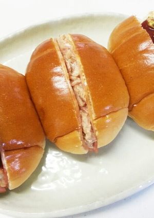 朝食･ロールパンのサンドイッチ-レシピのメイン写真