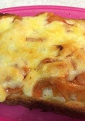 母のピザトースト-レシピのメイン写真