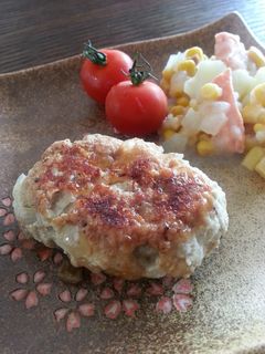 卵パン粉不使用!ヘルシー豆腐ハンバーグ-レシピのメイン写真