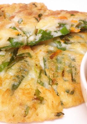 お手軽材料DE簡単チヂミ-レシピのメイン写真