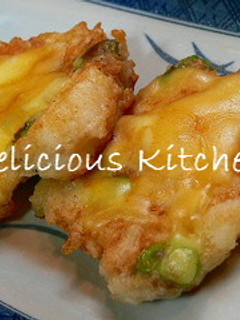 たたき長いものチーズ揚げ焼き-レシピのメイン写真