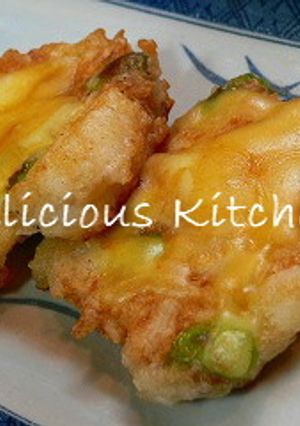 たたき長いものチーズ揚げ焼き-レシピのメイン写真