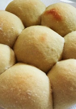 手捏ねきな粉ﾊﾟﾝ～離乳食中期から～-レシピのメイン写真