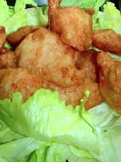 ぷりっぷり♪エビしんじょ揚げ-レシピのメイン写真