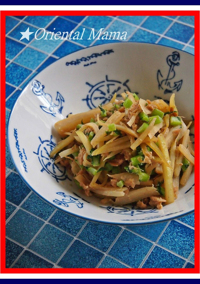 超旨！大根皮dツナマヨ麺つゆソテー-レシピのメイン写真