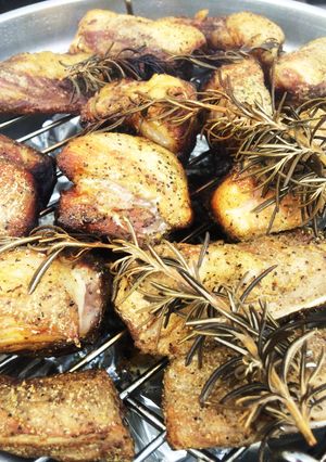 BBQで！豚スペアリブのスモーク-レシピのメイン写真