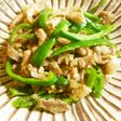 簡単♪豚こまとピーマンの味噌炒め