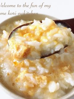 はるばぁちゃんのたまご味噌粥-レシピのメイン写真