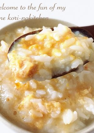 はるばぁちゃんのたまご味噌粥-レシピのメイン写真