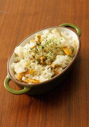 ごぼうとあさりのリゾット-レシピのメイン写真