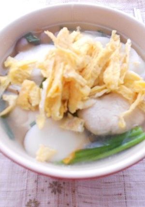 韓国風お雑煮-レシピのメイン写真