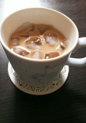 おうちdeアイスカフェラテ♪-レシピのメイン写真