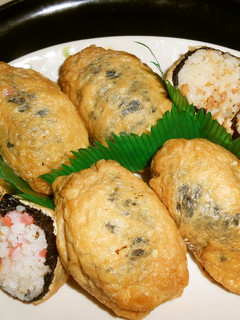 おいなりの中におにぎりを・・・・-レシピのメイン写真