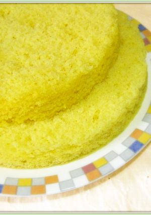 基本の共立てスポンジケーキ-レシピのメイン写真