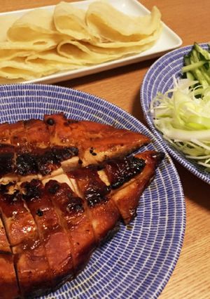 鶏胸肉で北京ダック風&もちもち春餅-レシピのメイン写真