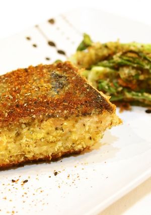 青のり風味の鮭のソテー-レシピのメイン写真