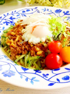 ピリっと甘辛~★肉みそ冷やし中華-レシピのメイン写真