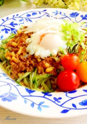 ピリっと甘辛～★肉みそ冷やし中華-レシピのメイン写真