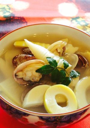 筍とアサリのお吸い物＆味噌汁-レシピのメイン写真