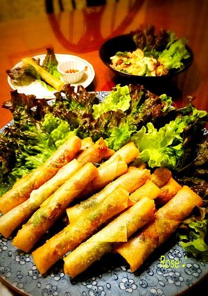 豚挽肉と大葉のスティック春巻き-レシピのメイン写真