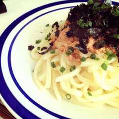 簡単 レンジで明太子と海苔のうどん-レシピのメイン写真