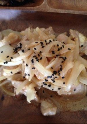簡単！鶏もも肉のおいマヨポン炒め-レシピのメイン写真
