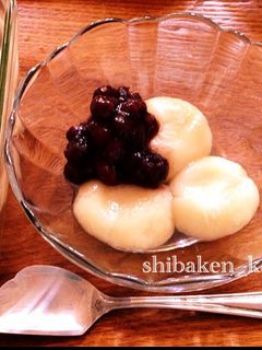 親子で作る簡単絹ごし豆腐白玉団子②白玉粉-レシピのメイン写真