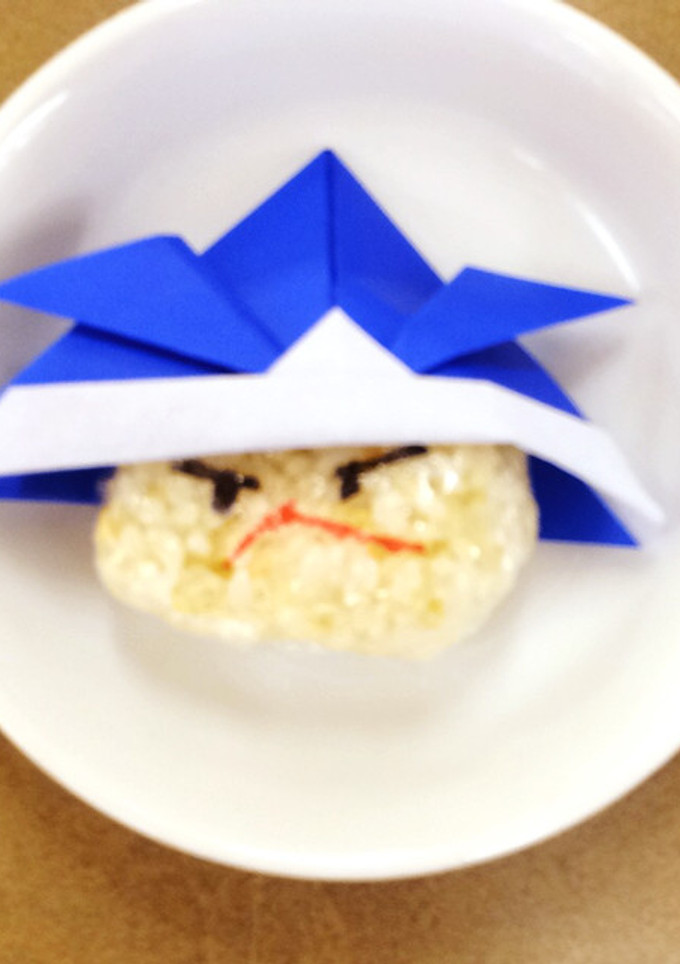 こどもの日の行事食★ ももたろうおにぎり-レシピのメイン写真