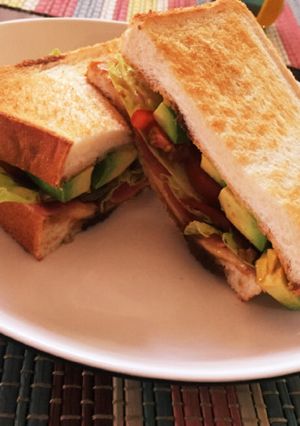 ヨシダソースでホットサンド-レシピのメイン写真