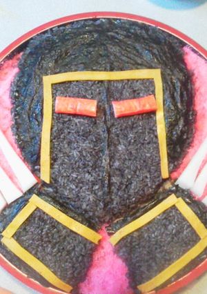 キン肉マンウォーズマンキャラちらし-レシピのメイン写真