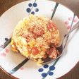 お昼に簡単☆おいしい♡鮭フレーク炒飯!