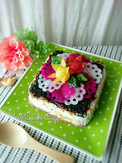 海苔ご飯で簡単ライスケーキ-レシピのメイン写真