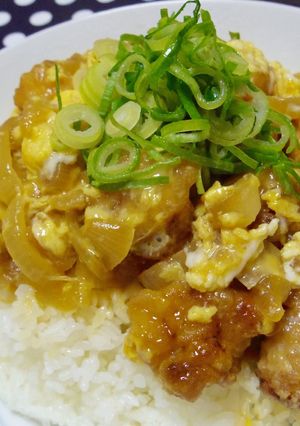 唐揚げリメイク♡親子丼とコラボ丼-レシピのメイン写真