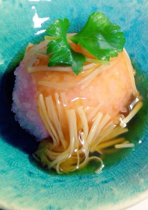 きらきら☆桜色の蓮根饅頭-レシピのメイン写真