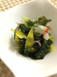 あおさの酢の物-レシピのメイン写真